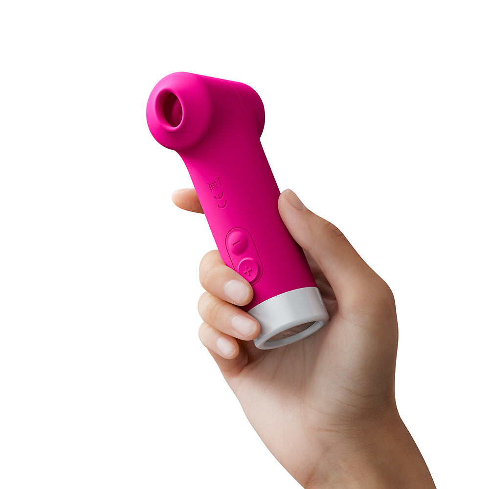 Lovense Fizz Dual-Head Clitoral Vibrator w/Suction & Tapping