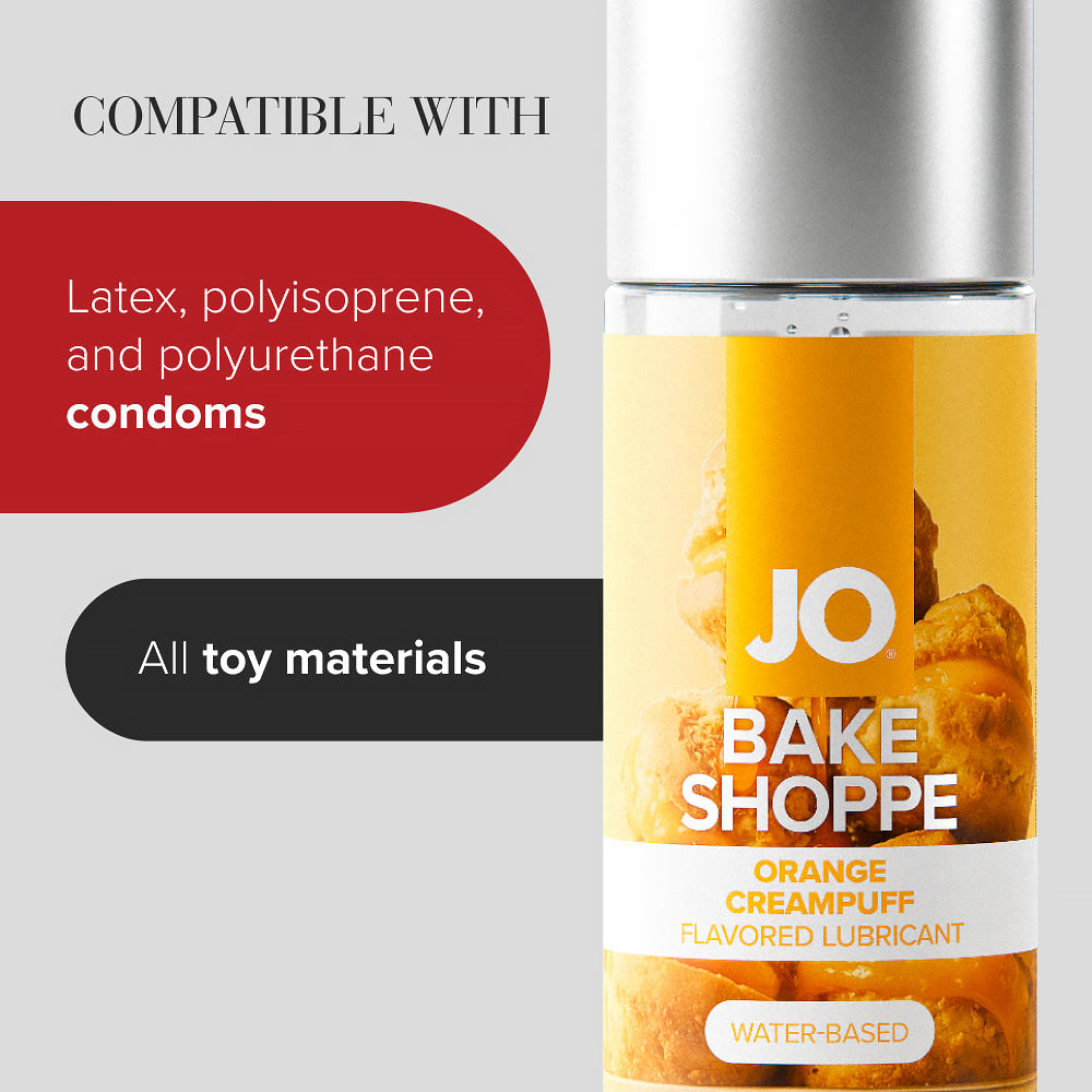 JO Bake Shoppe Orange Creampuff Lubricant - 2 oz