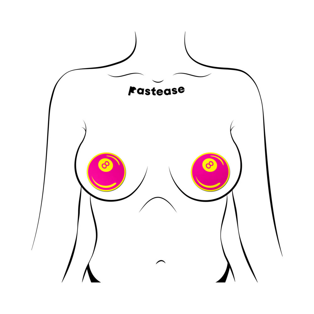 Pastease 8-Ball - Neon Pink/Yellow O/S