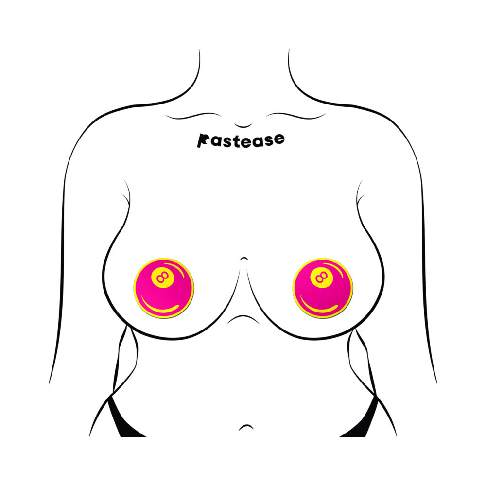 Pastease 8-Ball - Neon Pink/Yellow O/S