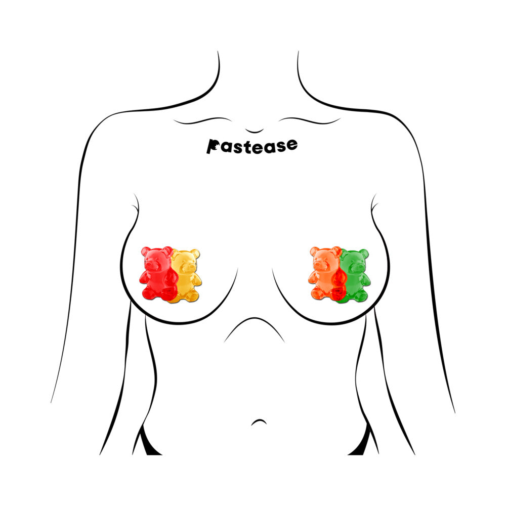 Pastease Gummy Bears - Multi-Color O/S