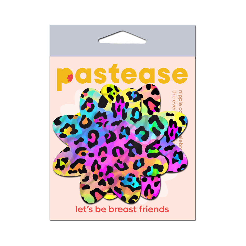 Pastease Cheetah Leopard Print Petal - Rainbow O/S