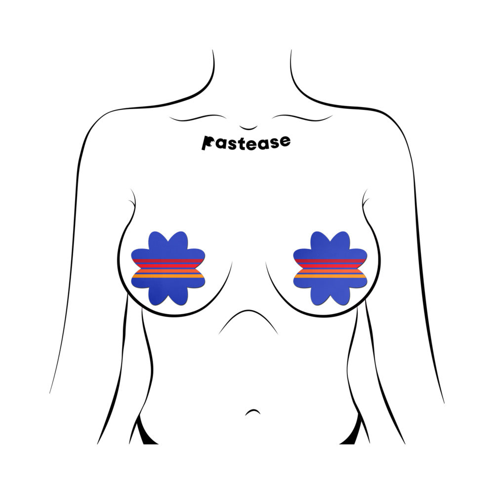 Pastease Vibrant Retro Petal - Blue O/S