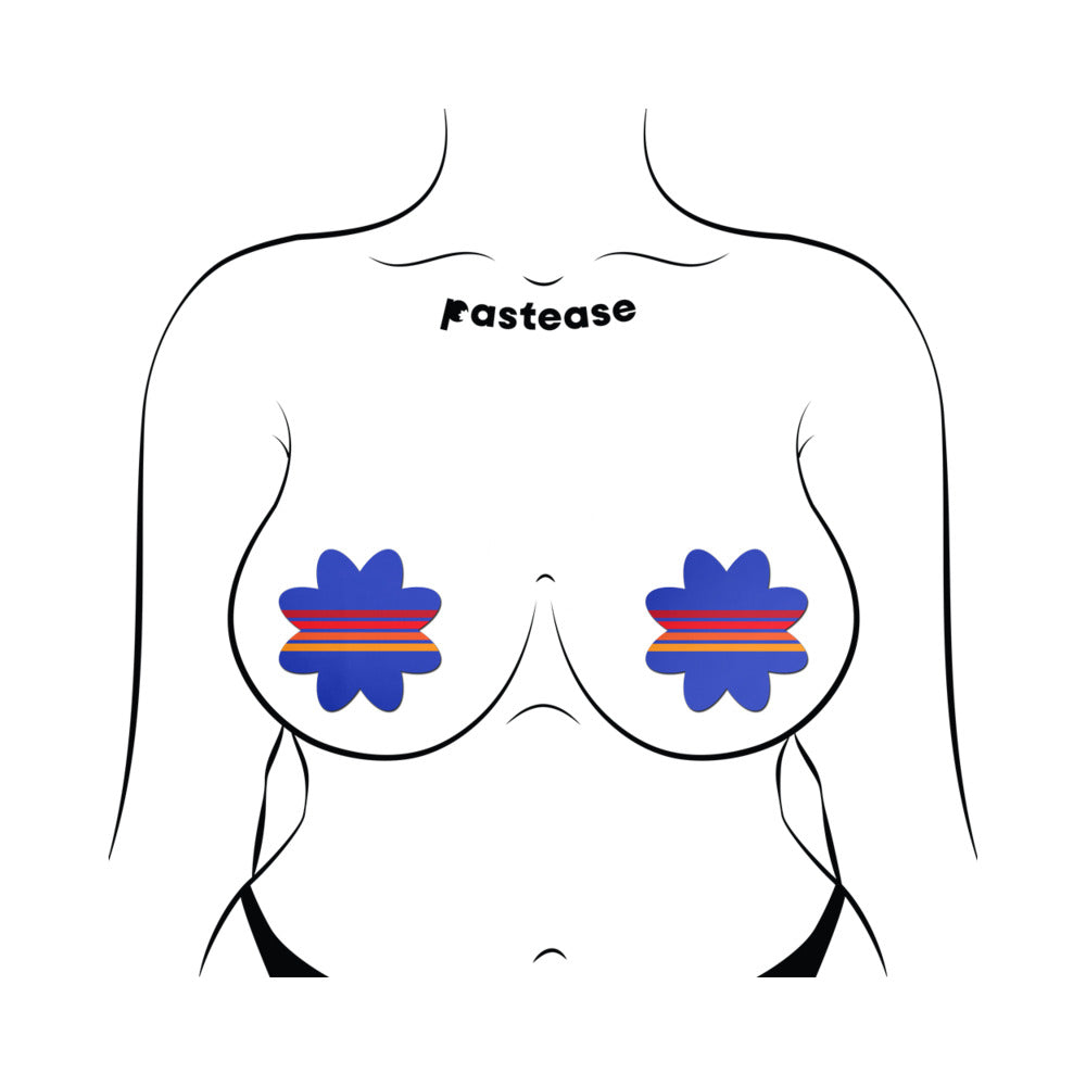 Pastease Vibrant Retro Petal - Blue O/S
