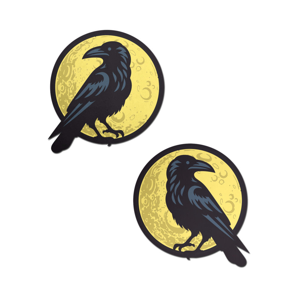 Pastease Raven & Full Moon - Black/Yellow O/S