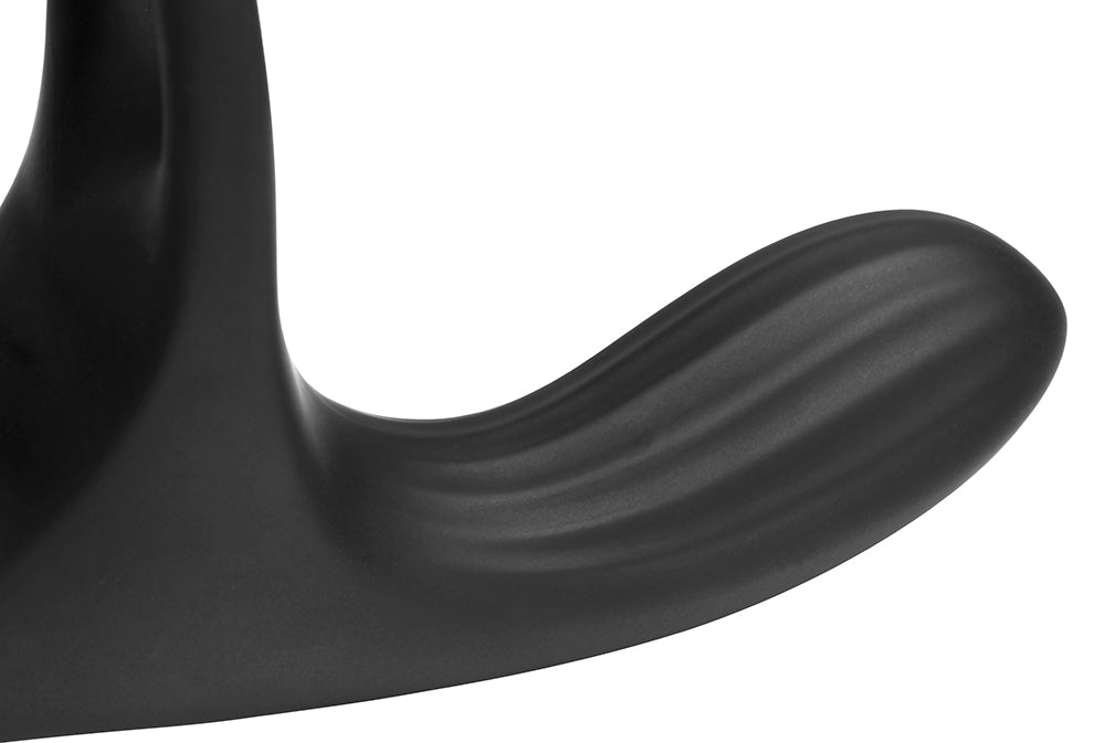 Curve Toys Jock Enhancers Triple Rush Vibrating C-Ring & Anal Plug w/Remote