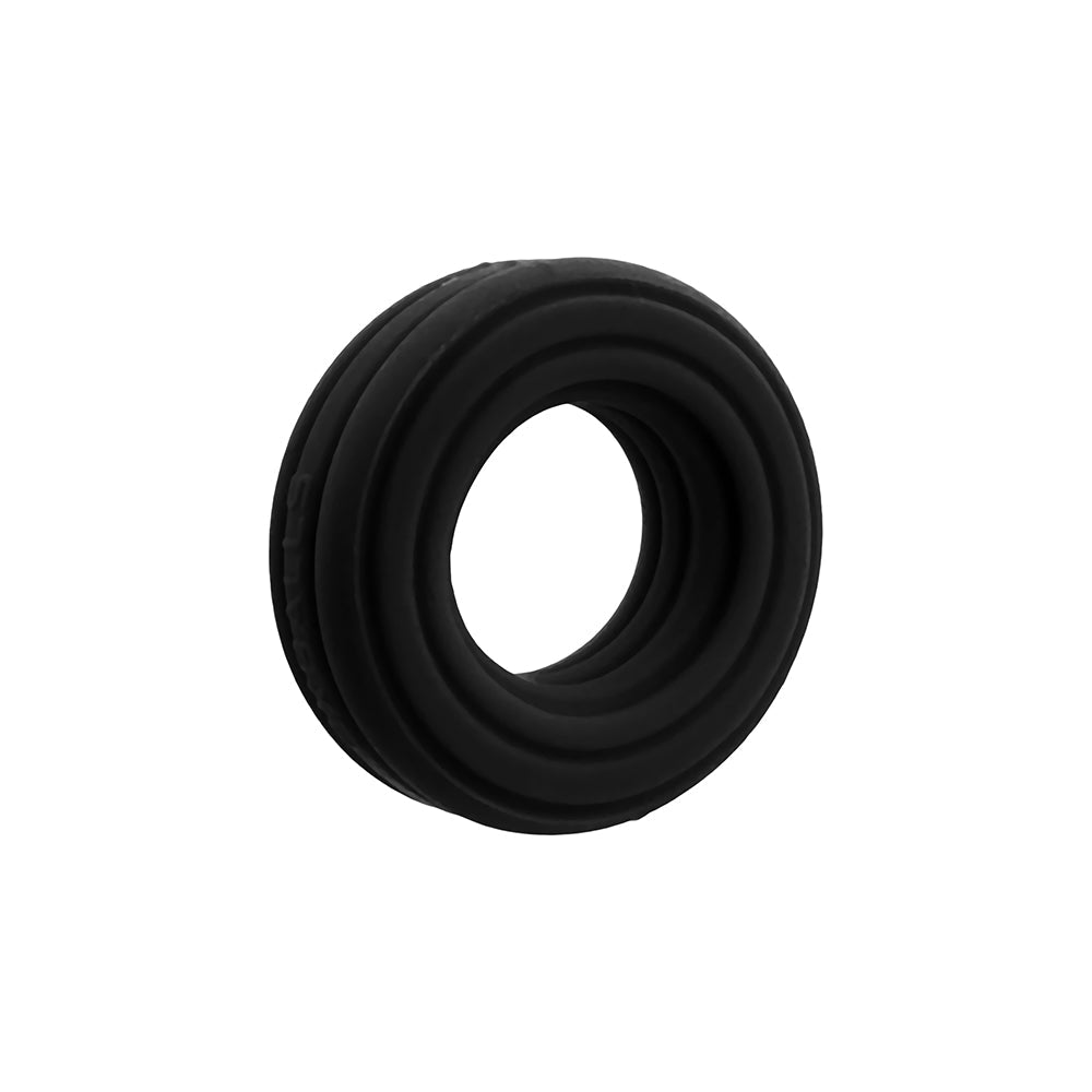 Hunky Junk Roto Cockring - Black Fog
