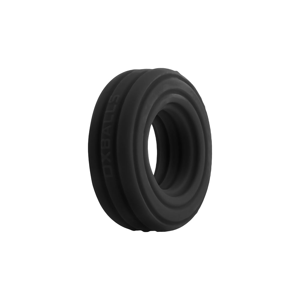 Hunky Junk Roto Cockring - Black Fog