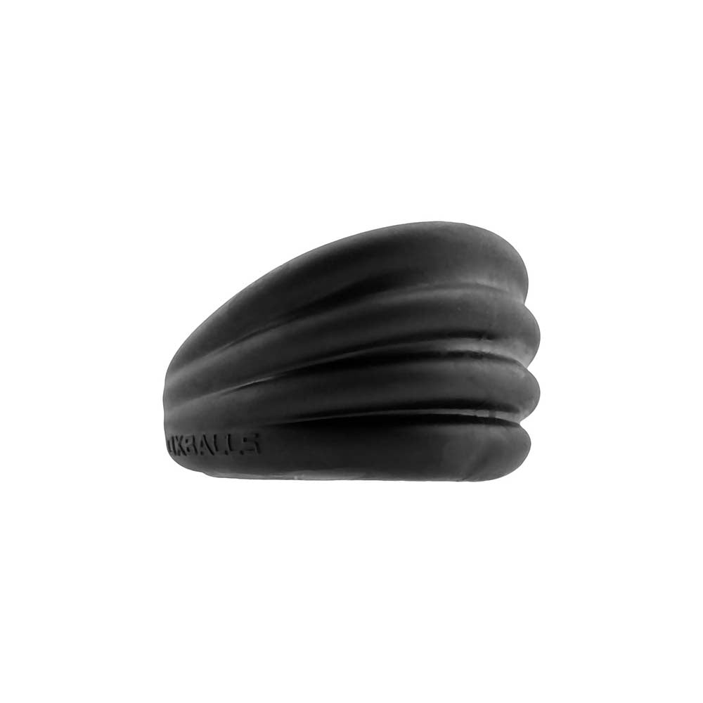 Hunky Junk Expander Slimmer Scoop Cockring - Black Fog