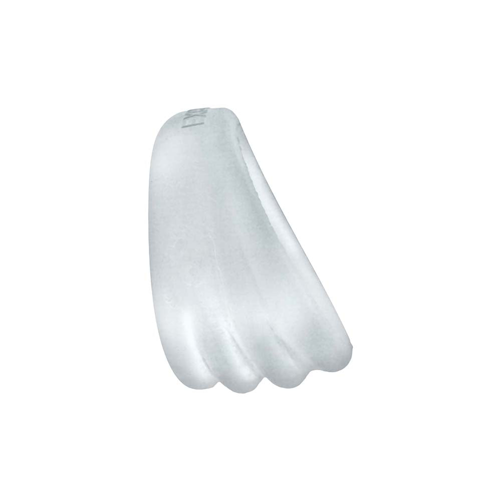Hunky Junk Expander Slimmer Scoop Cockring - Clear Steam