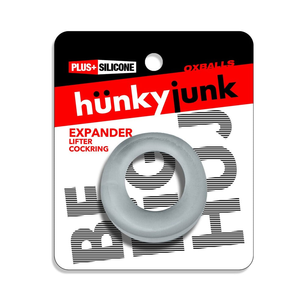 Hunky Junk Expander Slimmer Scoop Cockring - Clear Steam
