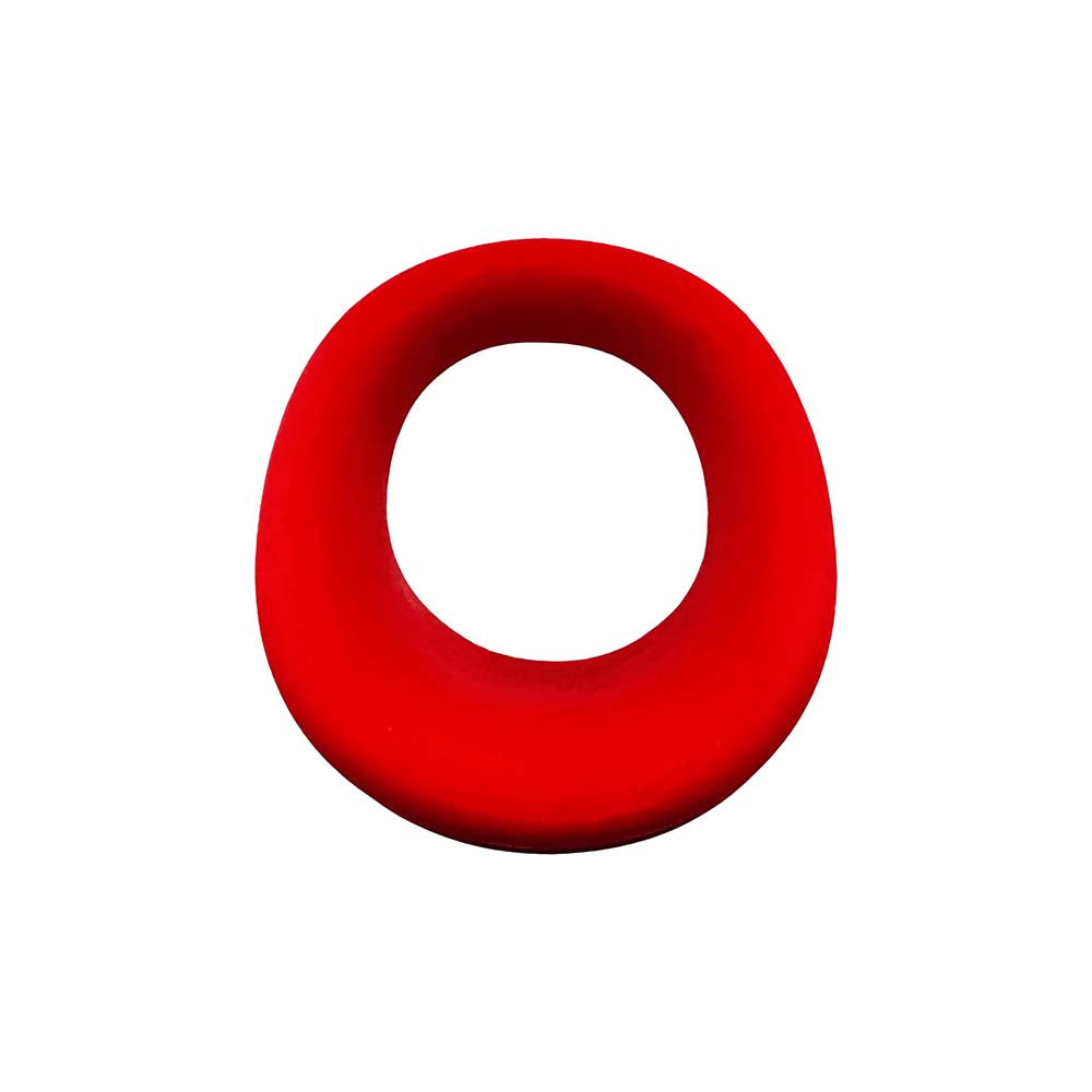 Hunky Junk Expander Slimmer Scoop Cockring - Red Velvet
