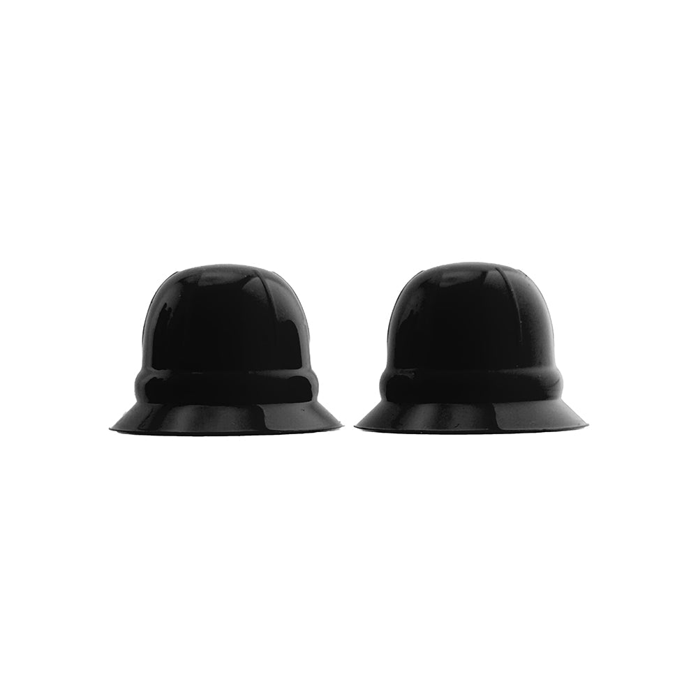 Hunky Junk Nano Nips Nipple Nubs - Black Silicone