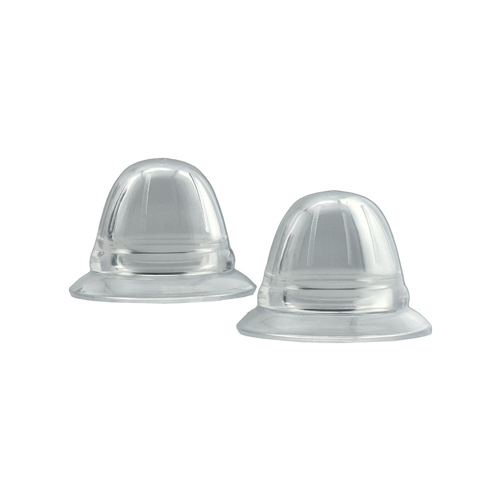 Hunky Junk Nano Nips Nipple Nubs - Clear Silicone