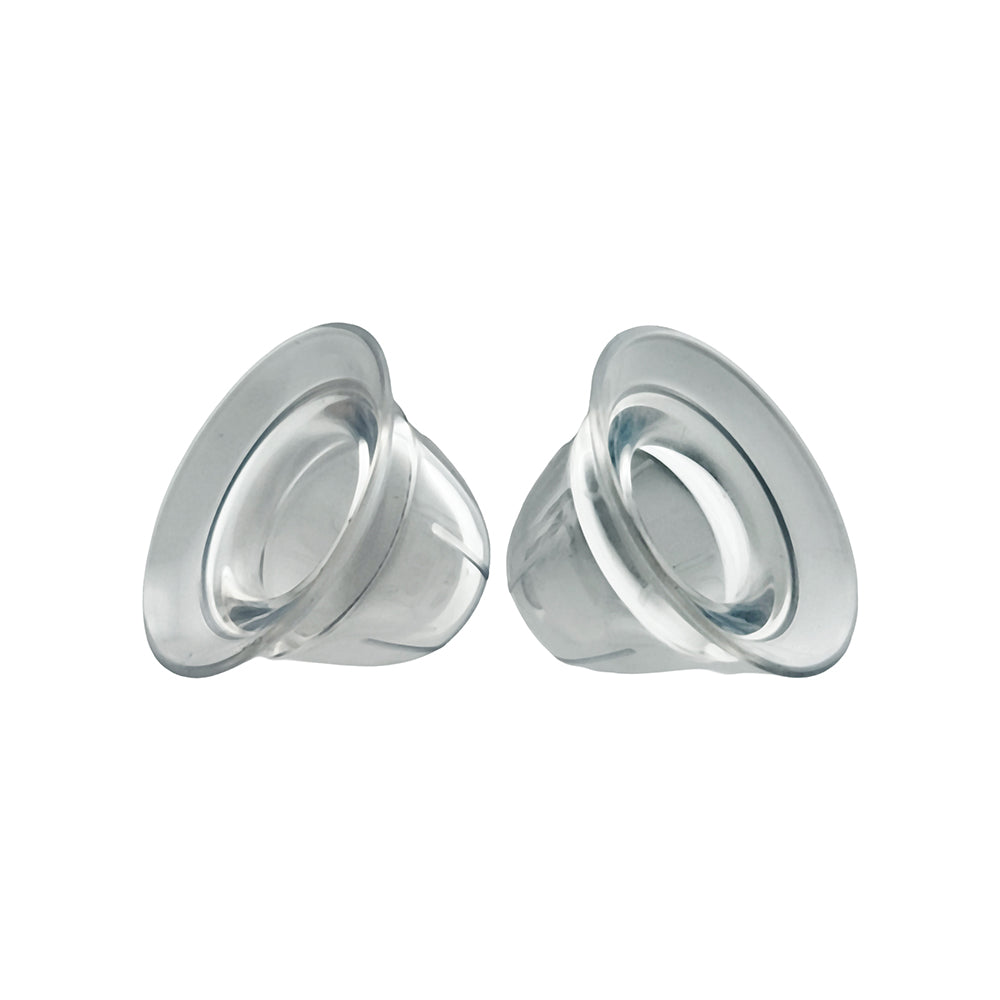 Hunky Junk Nano Nips Nipple Nubs - Clear Silicone