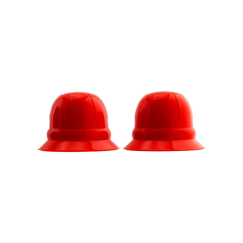 Hunky Junk Nano Nips Nipple Nubs - Red Silicone