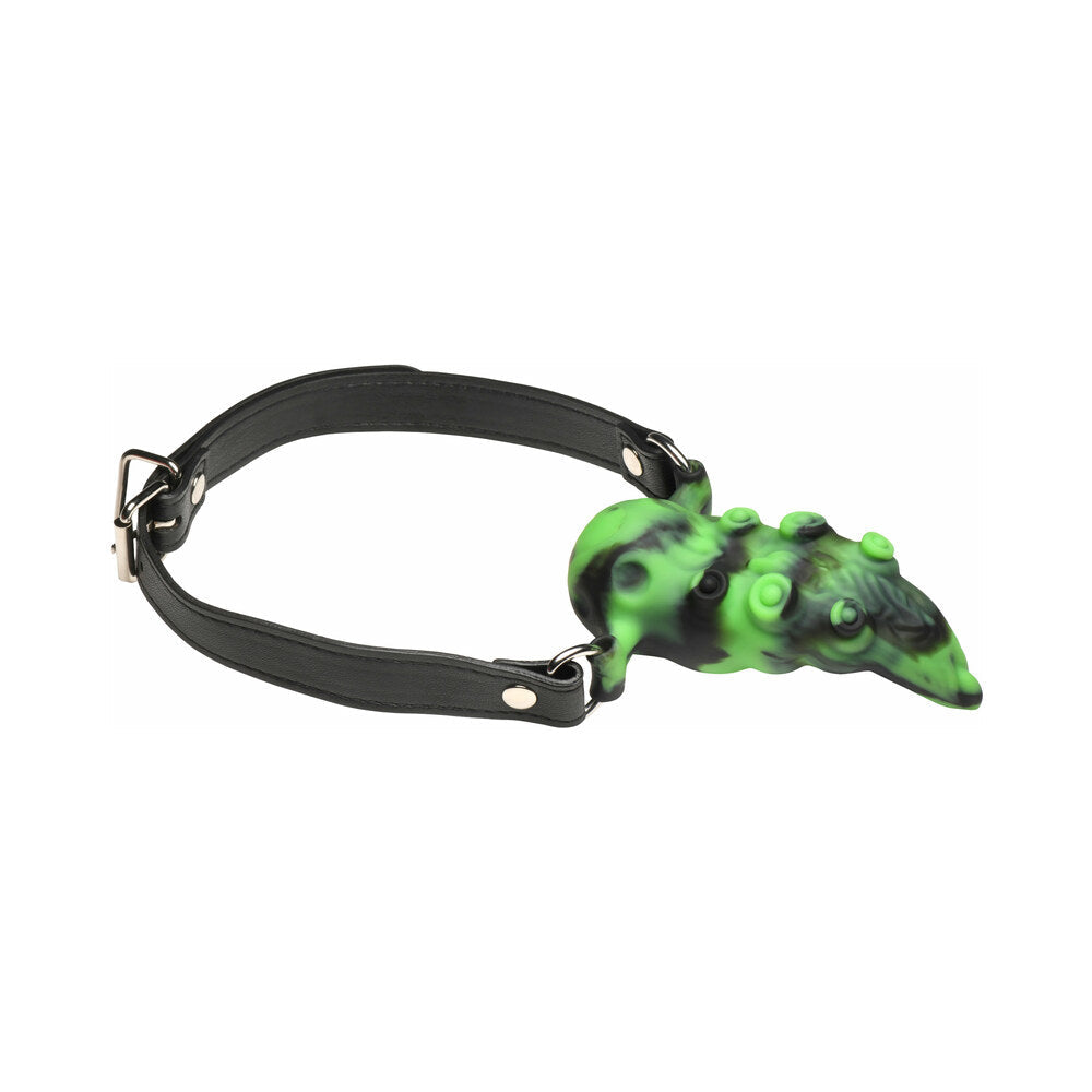 Creature Cocks Dragon's Lick Vibrating Tentacle Tongue - Green