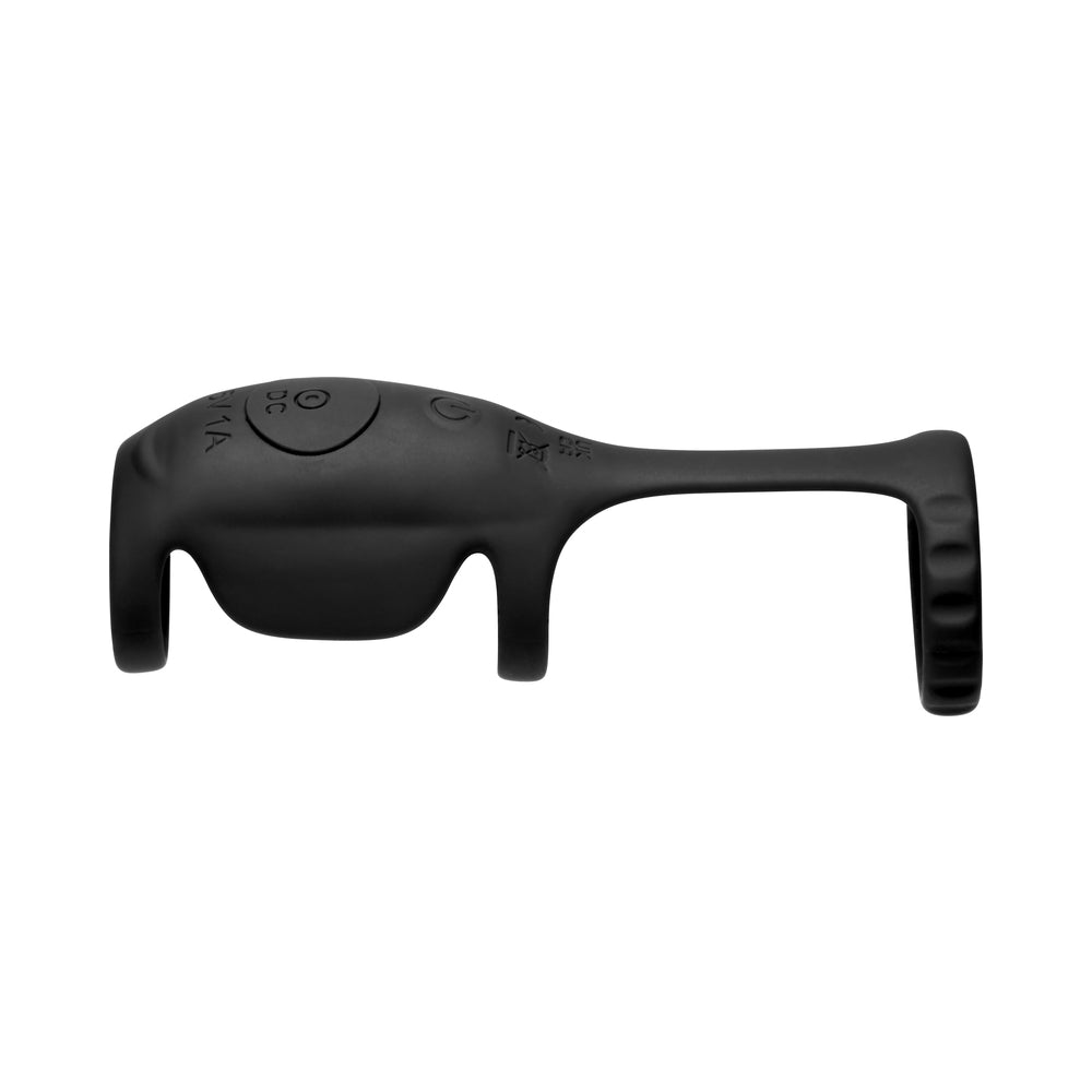 Curve Toys Jock Enhancers Blitz Vibrating Penis Sleeve C-Ring w/Remote