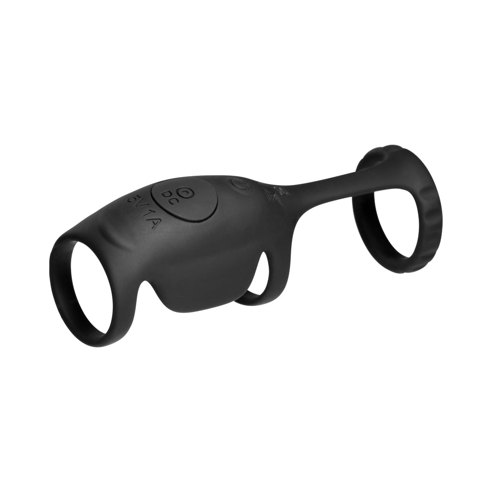 Curve Toys Jock Enhancers Blitz Vibrating Penis Sleeve C-Ring w/Remote