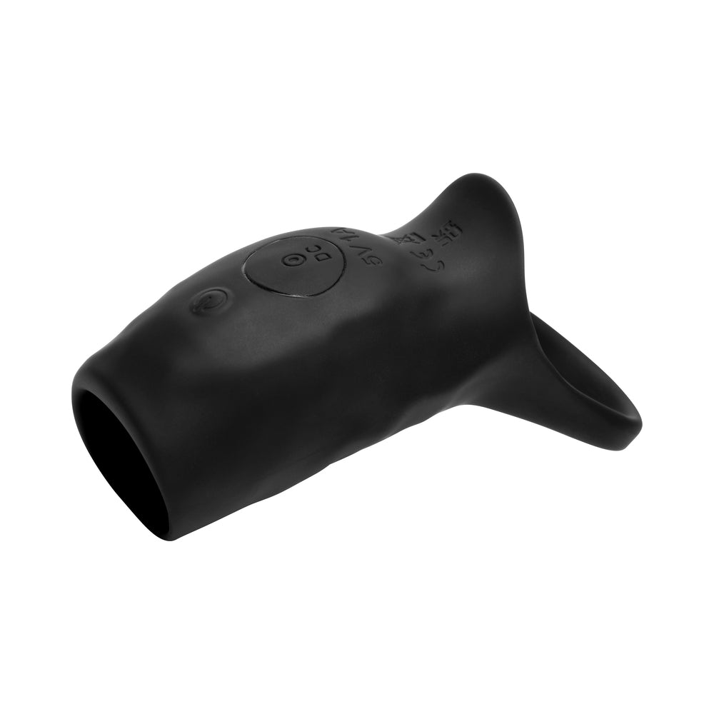 Curve Toys Jock Enhancers Surge Vibrating Penis Sleeve C-Ring w/Remote