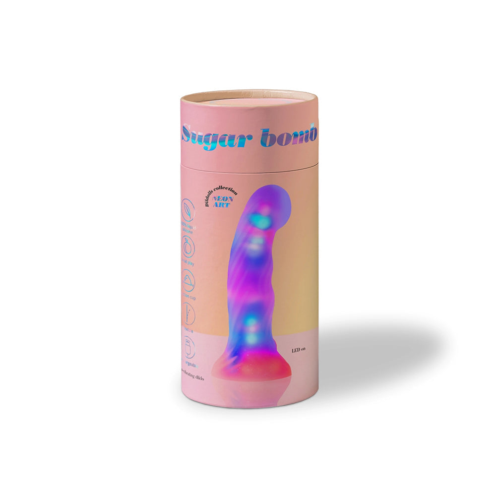 Love to Love Dildolls Sugar Bomb Neon Art - Multi Color