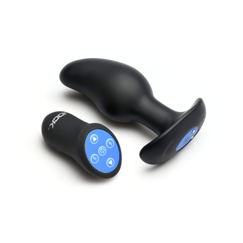 Curve Toys Jock Electro Volt E-Stim Curved Prostate Plug