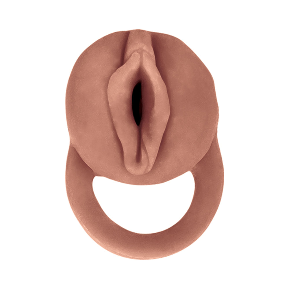 The Great Extender 2 in 1 8" Extender & Masturbator - Brown