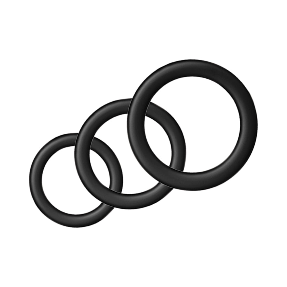 Nasstoys Silicone Ring Pack - Red/Black