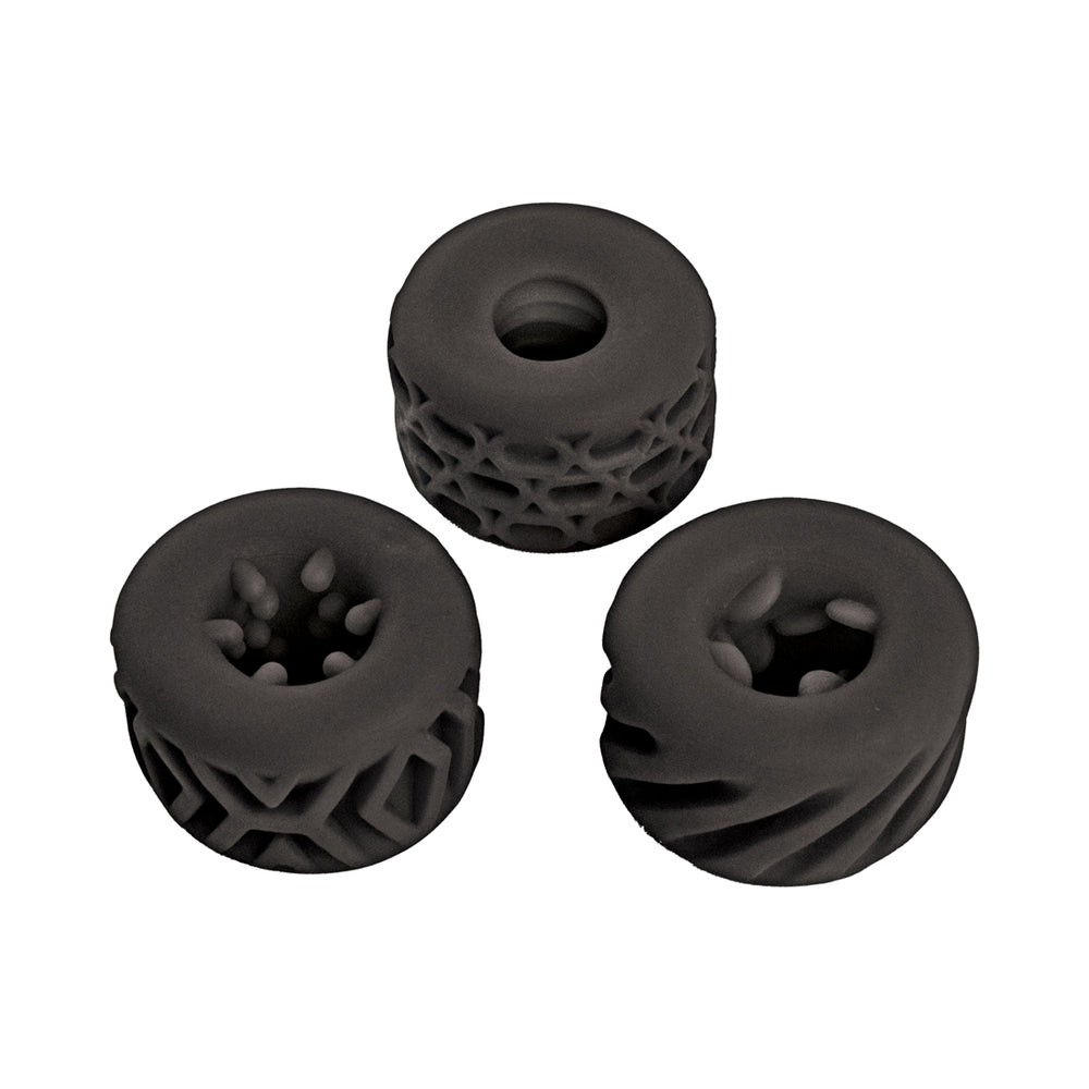 Nasstoys Super Stretchy Stroker Rings - Black
