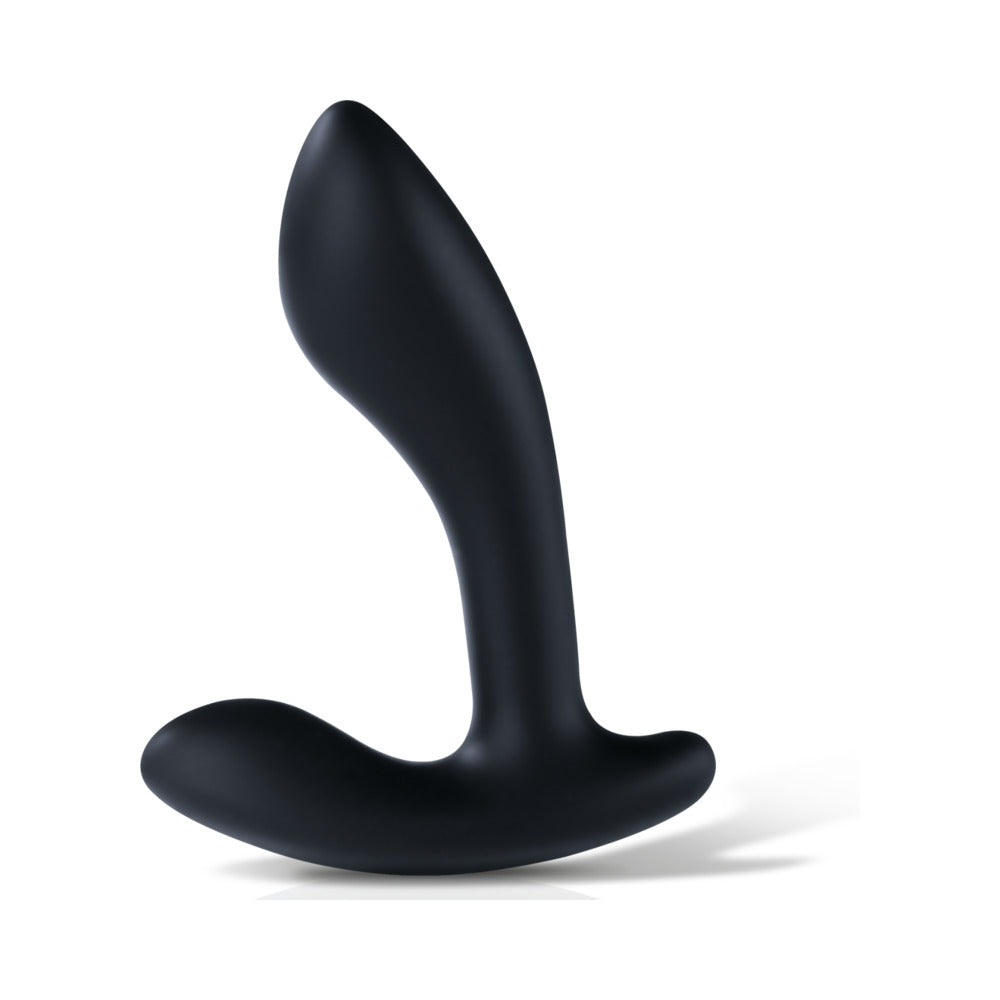 Mystim Flexing Flavio eStim Silicone Prostate Stimulator - Black