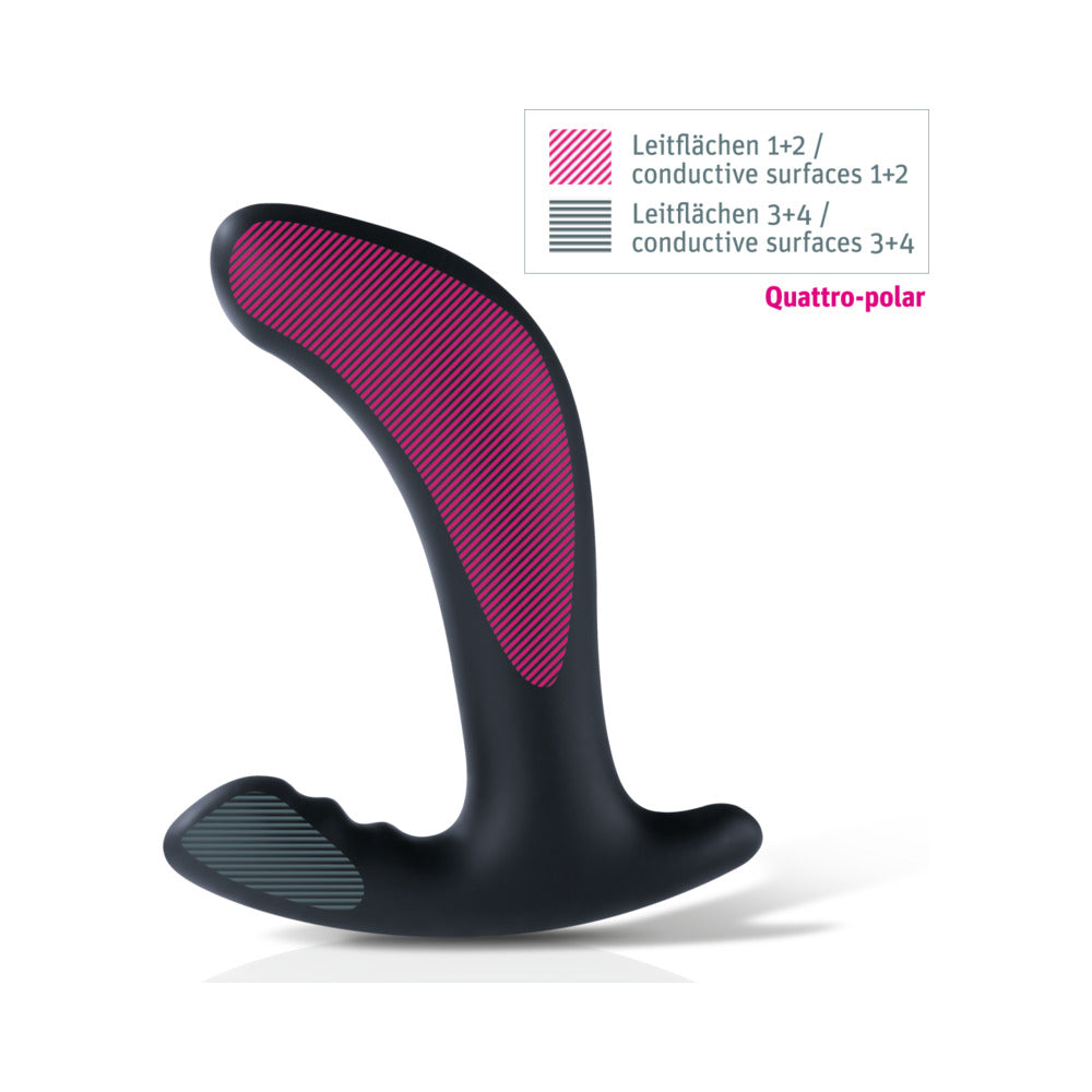 Mystim Twisting Tom - with e-stim - Black