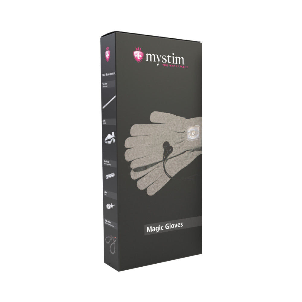 Mystim eStim Magic Gloves - Gray