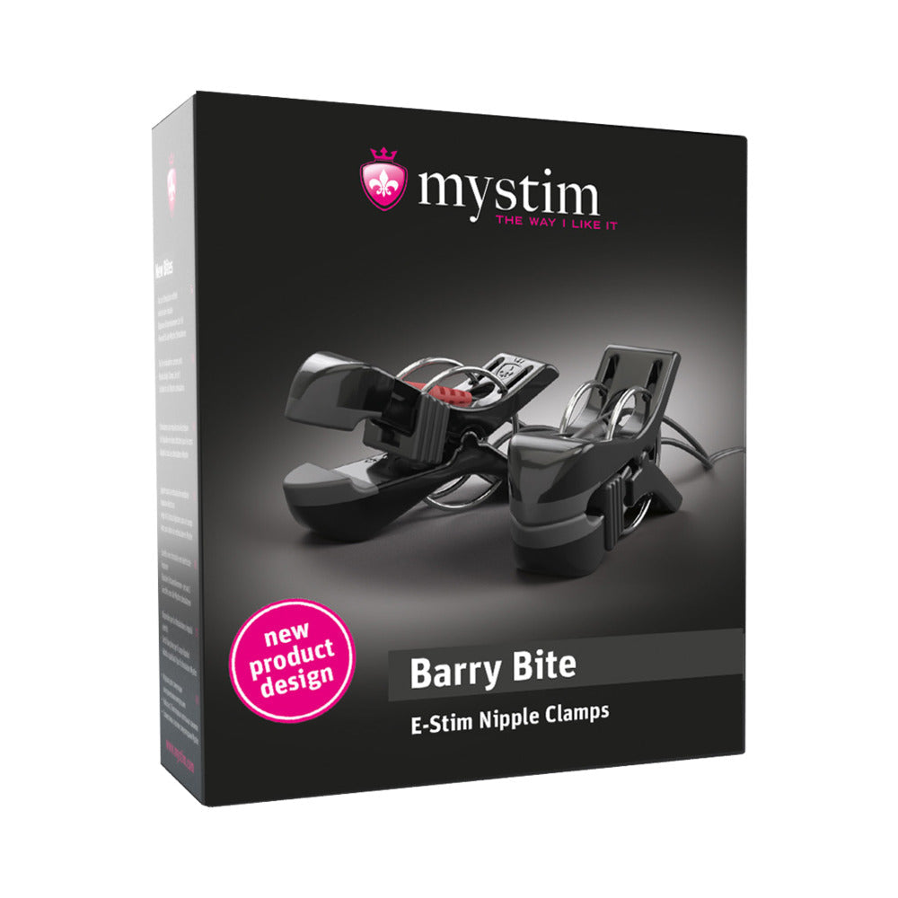 Mystim Barry Bite - Biploar e-stim Clamps