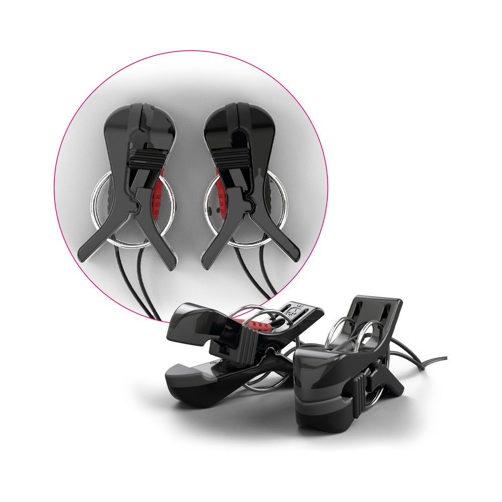 Mystim Barry Bite - Biploar e-stim Clamps