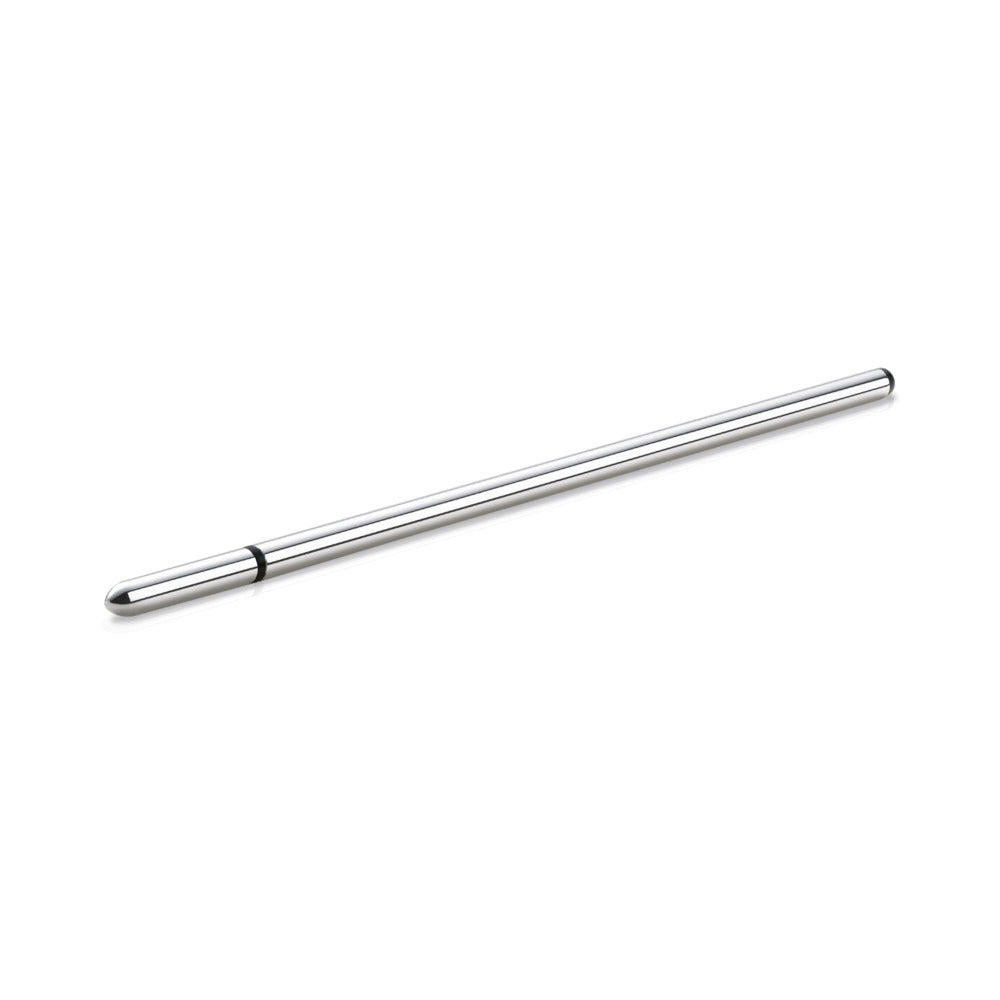 Mystim Slim Finn eStim Urethral Sound - Silver