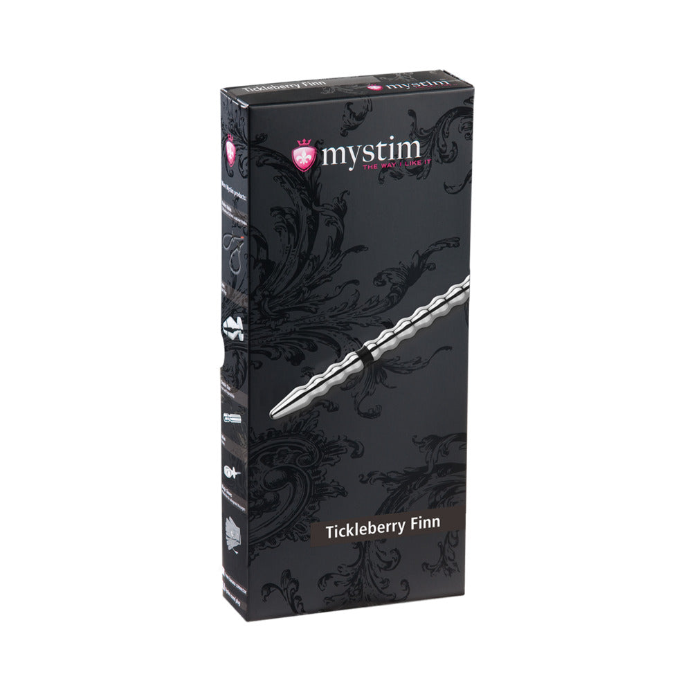 Mystim Tickleberry Finn Urethral Sound - Silver