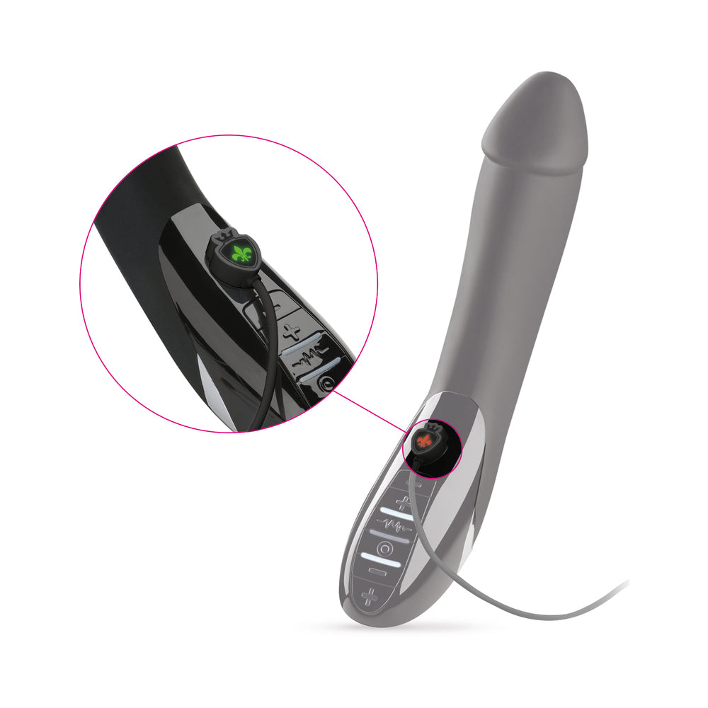 Mystim Tickling Truman eStim Vibrator Black Edition - Black