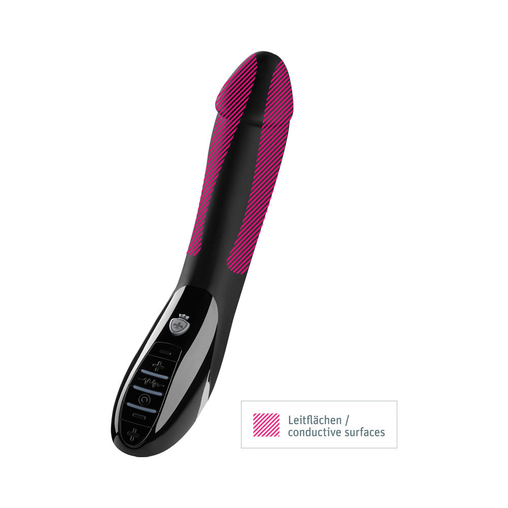 Mystim Tickling Truman eStim Vibrator Black Edition - Black