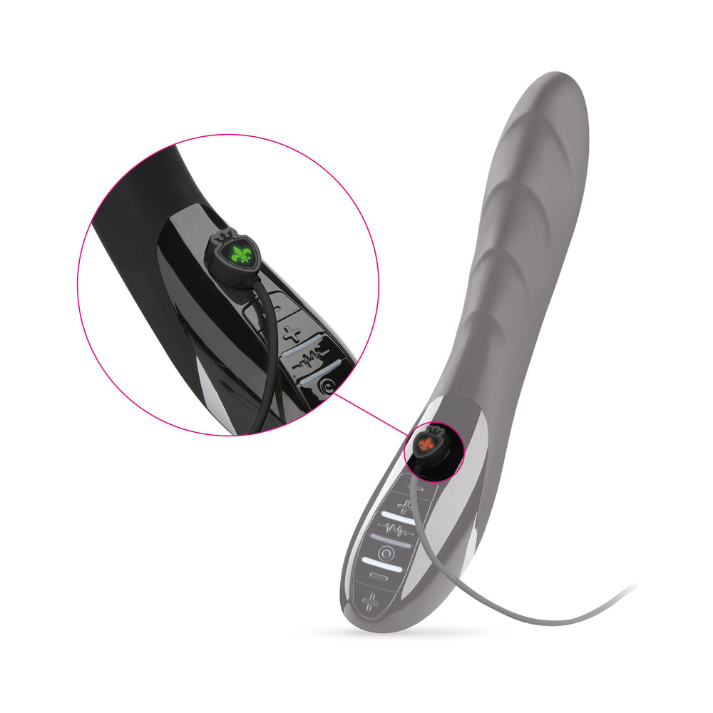 Mystim Sizzling Simon eStim Vibrator Black Edition - Black