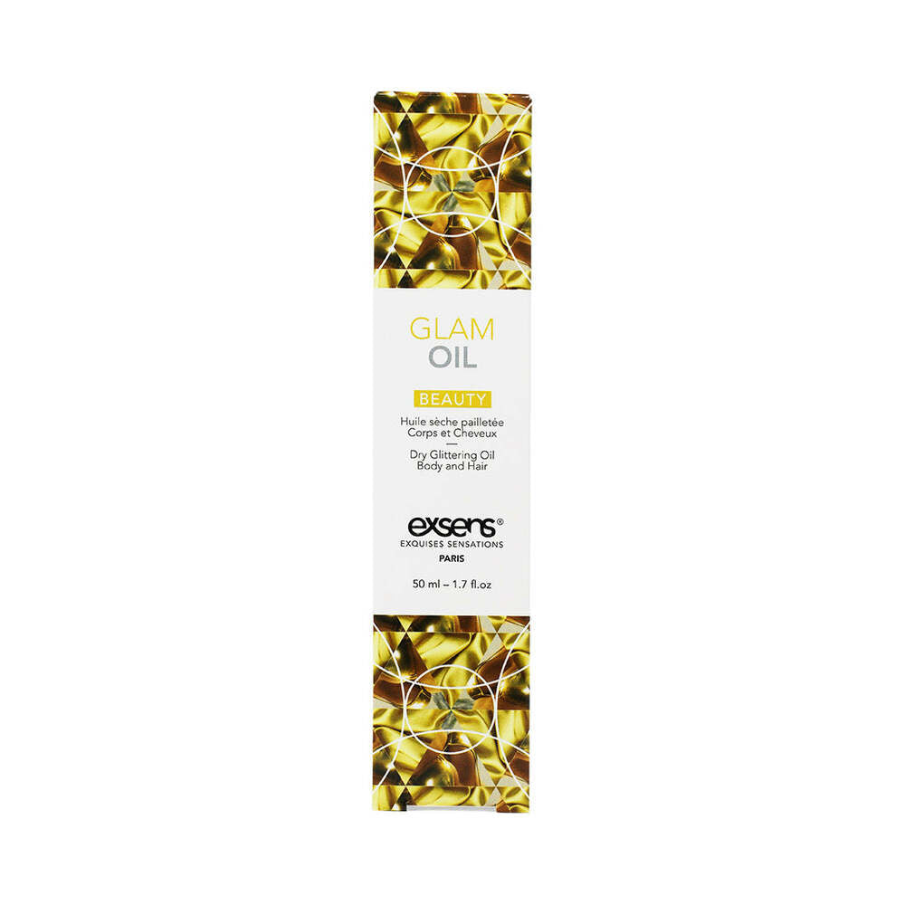 Exsens Dry Glittering Oil Body and Hair-Glam Oil 1.7oz