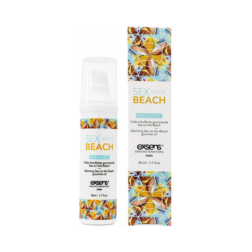 Exsens Warming Gourmet Massage Oil-Sex on The Beach 1.7oz