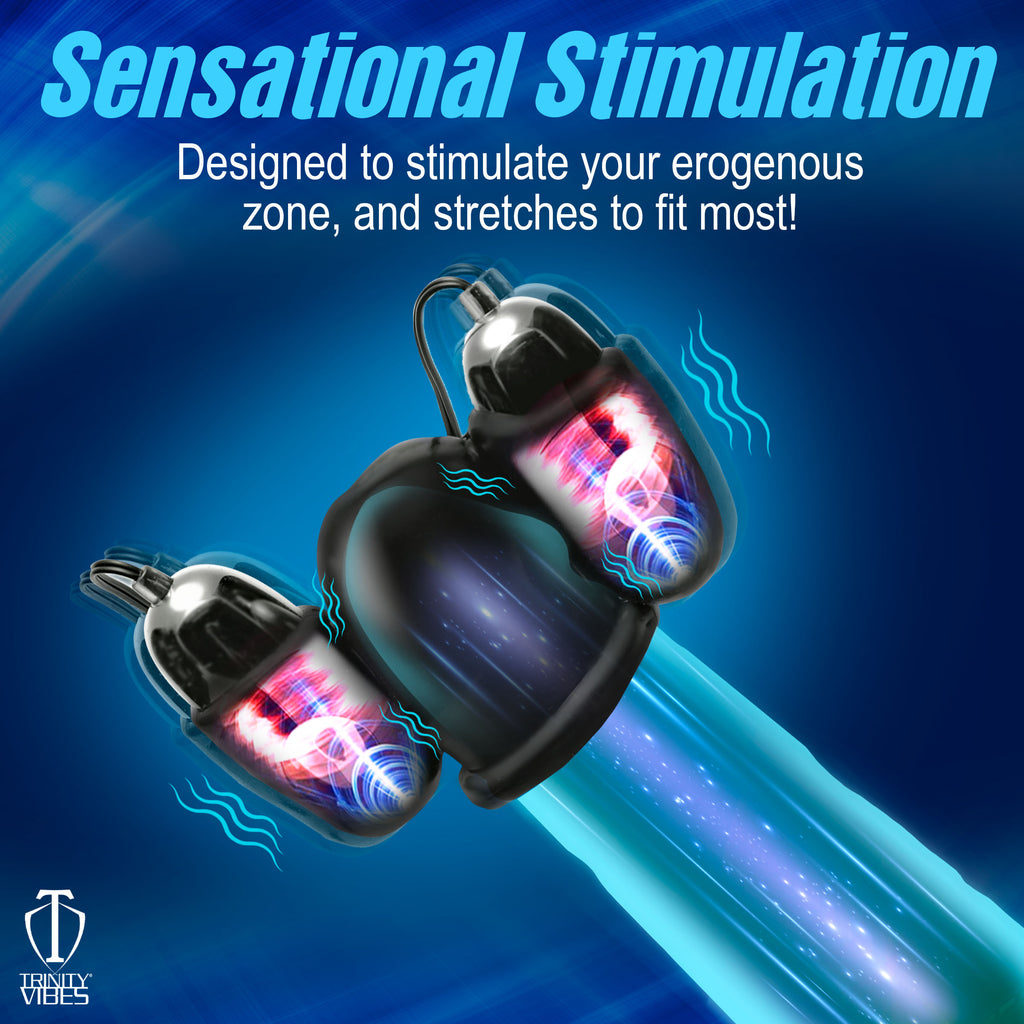 Trinity 4 Men Multi Speed Vibrating Penis Head Teaser