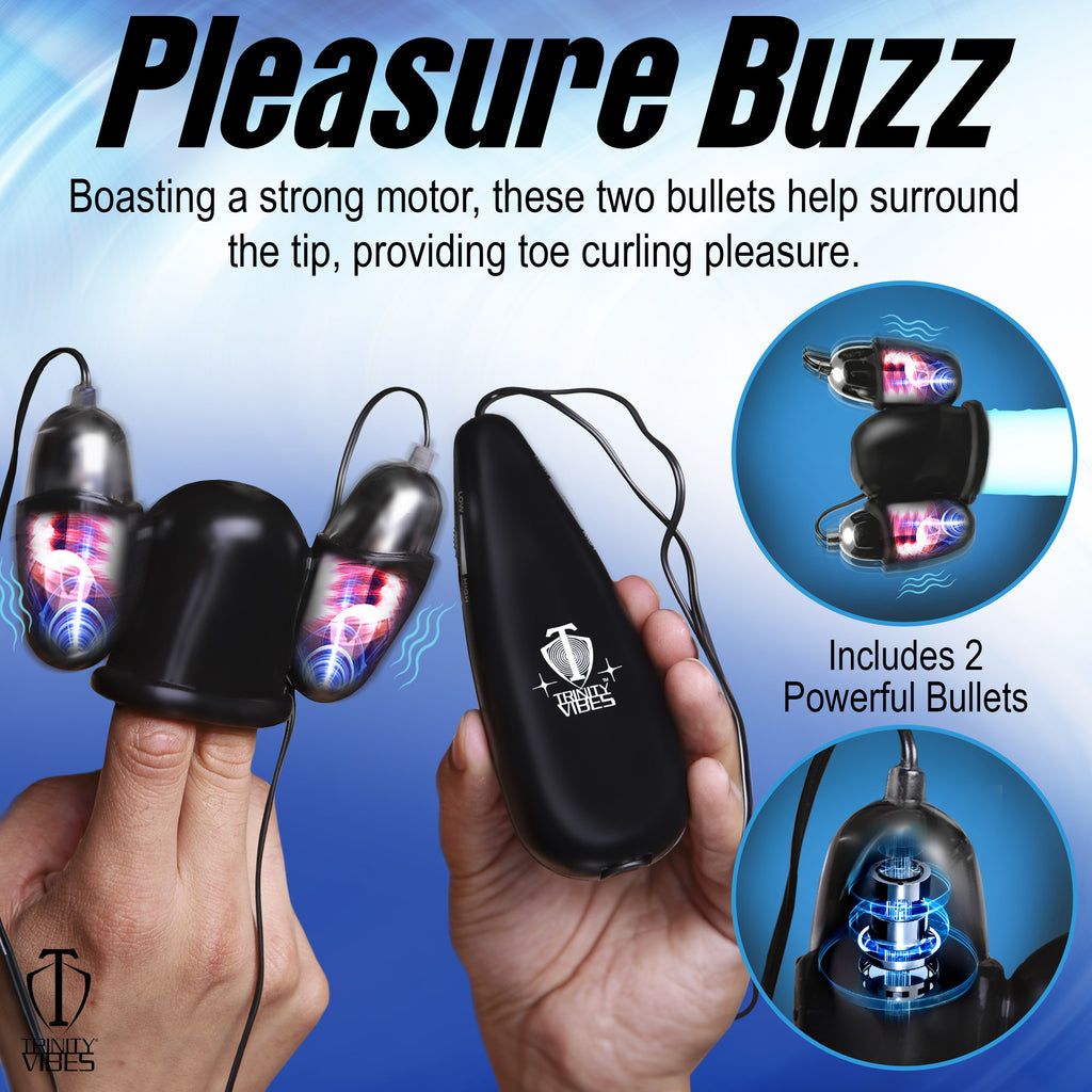 Trinity 4 Men Multi Speed Vibrating Penis Head Teaser