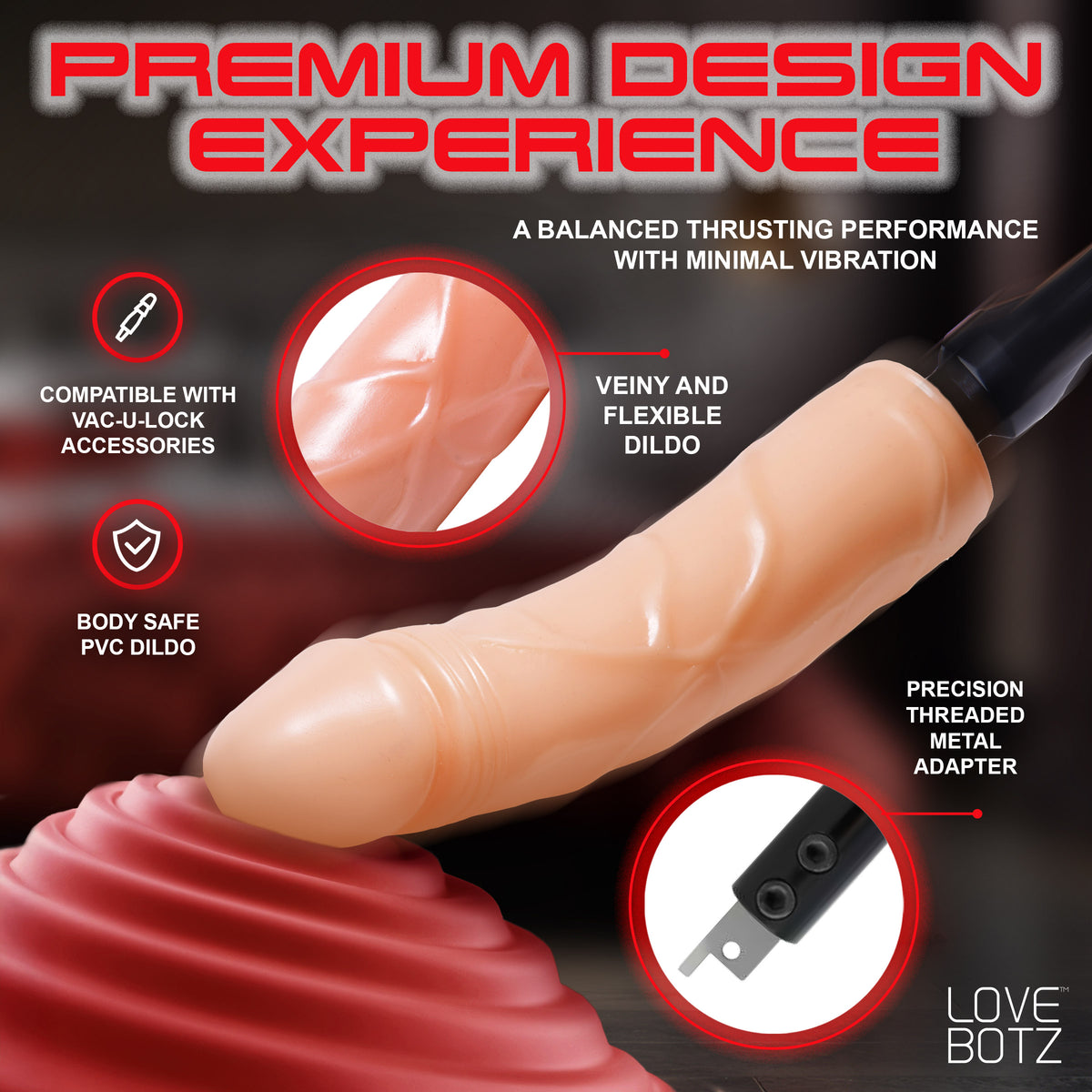 The Fucking Adapter Plus with Dildo