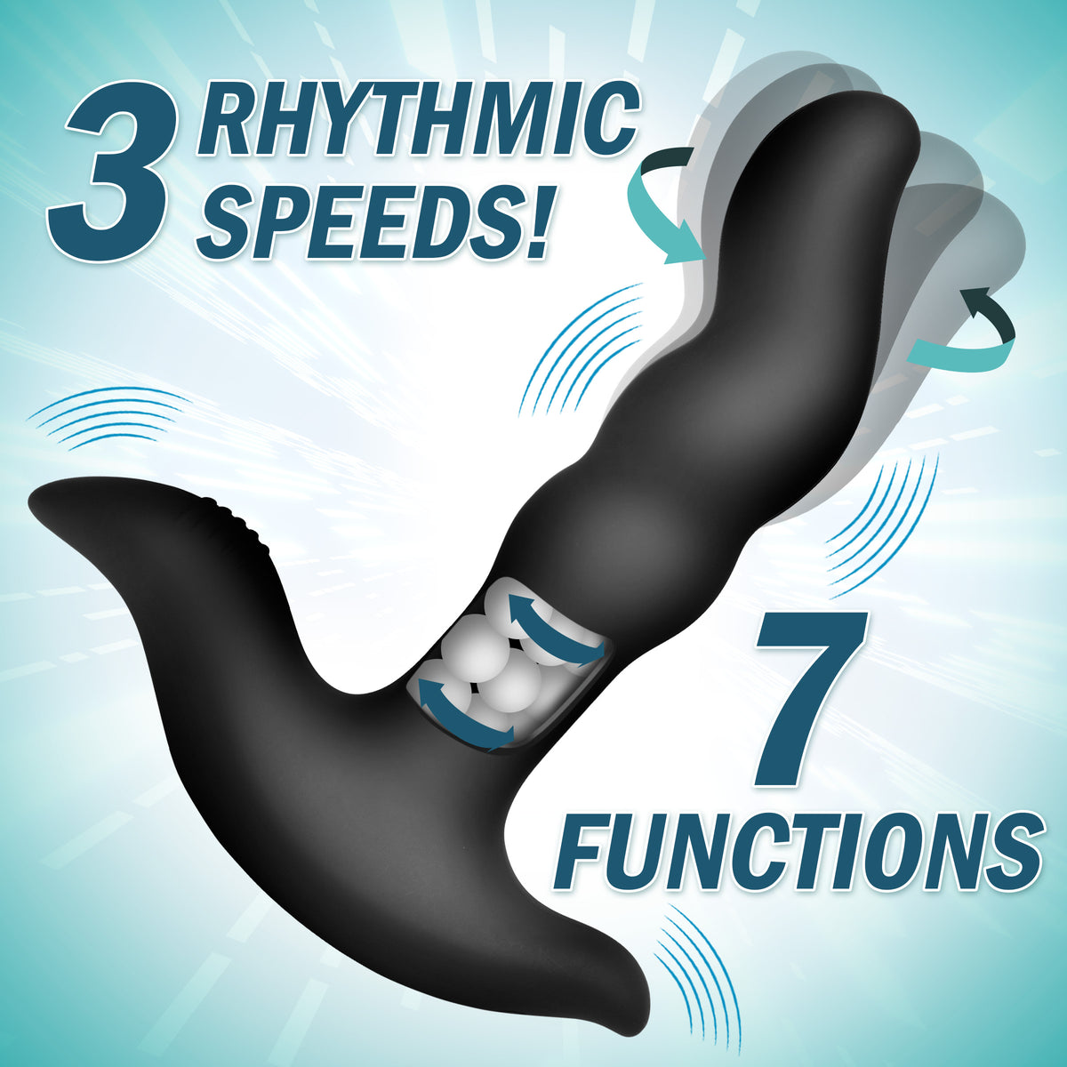 Rimstatic Curved Rotating Plug with Remote