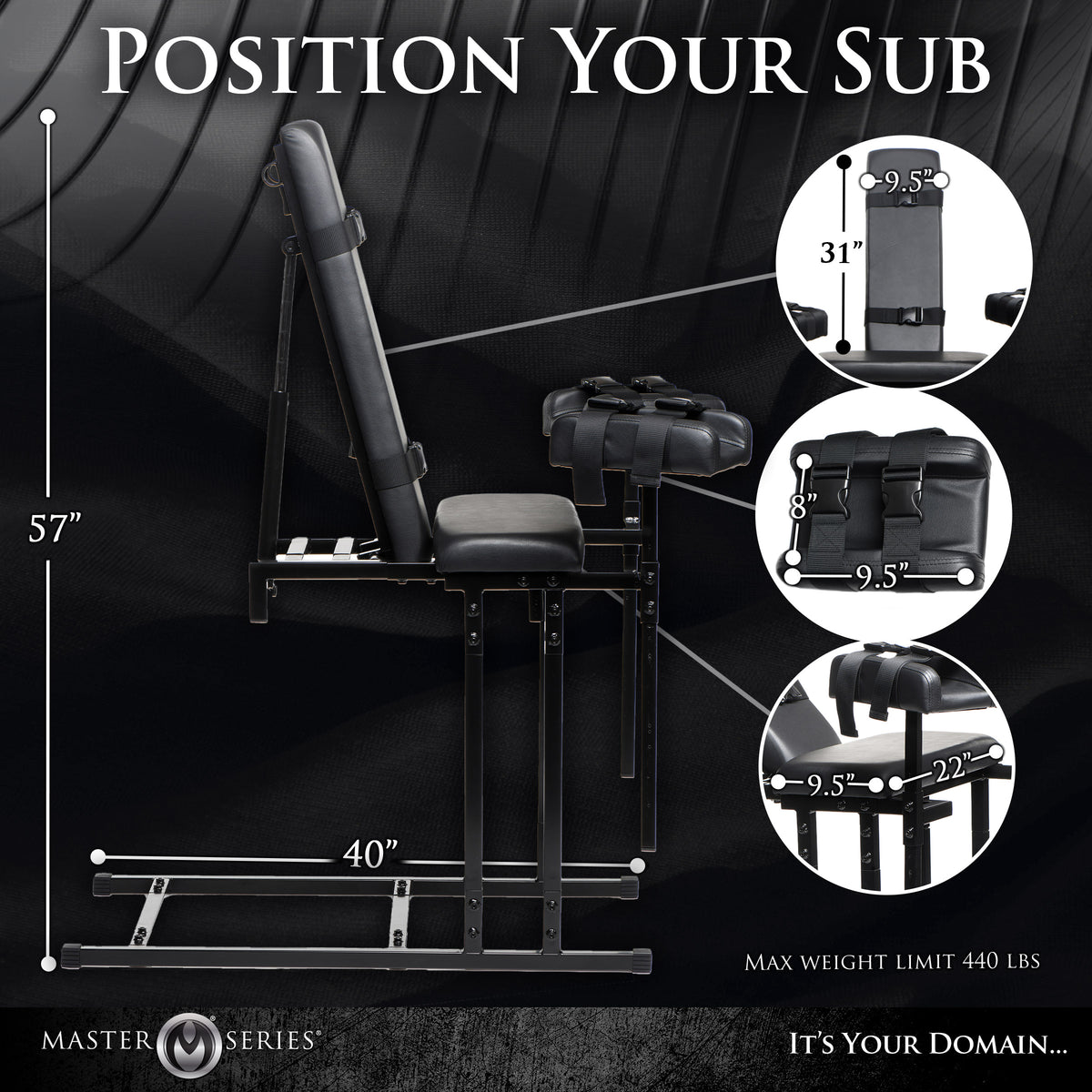 MS Adjustable Bondage Chair