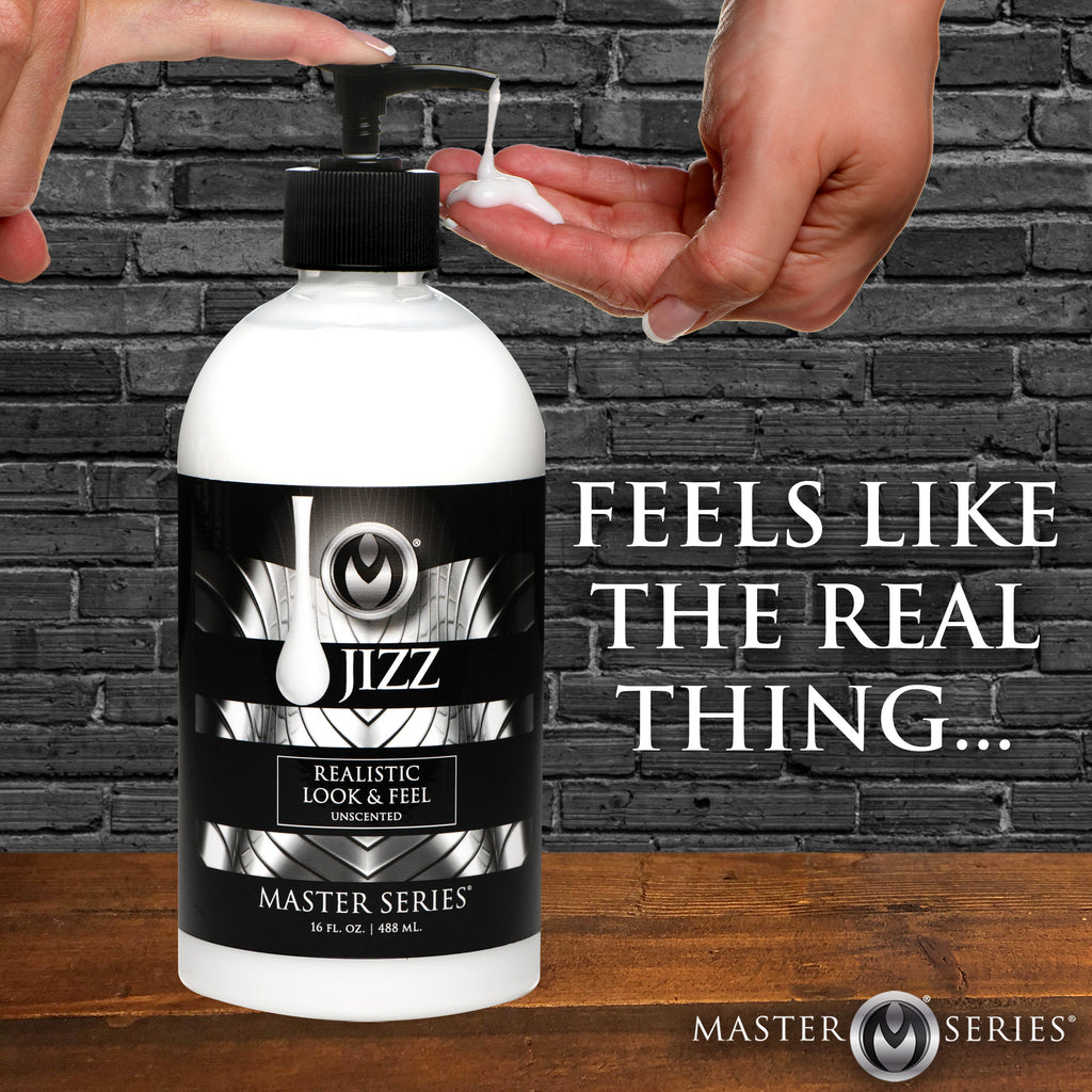 Master Series Jizz Unscented Water Based Lube 16oz