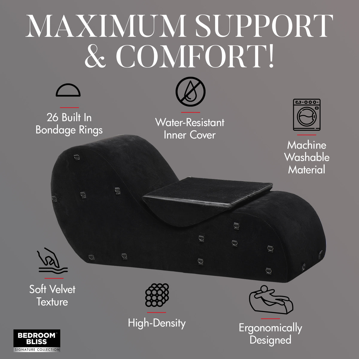Bondage Love Couch Foam- Black
