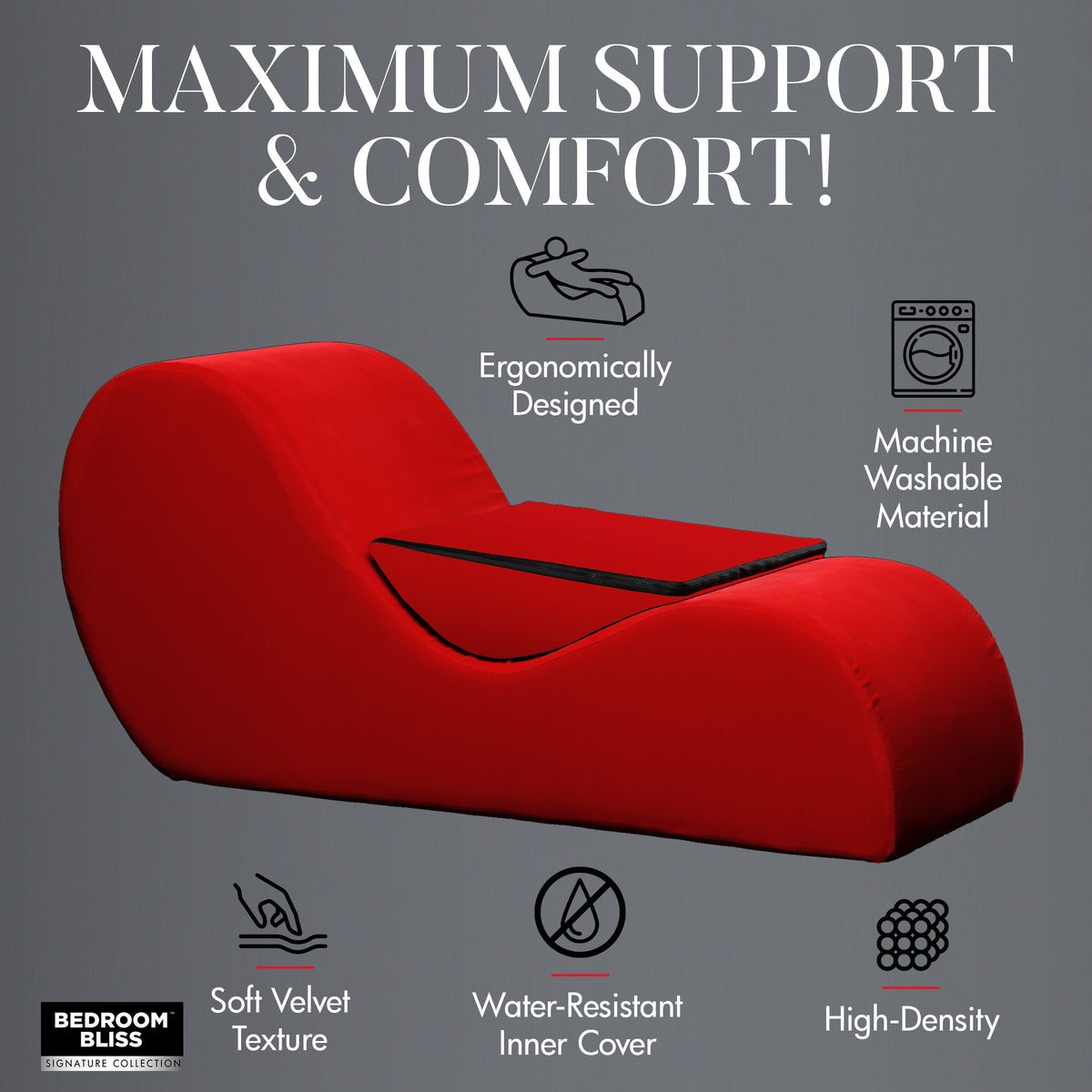 Love Couch Foam- Red