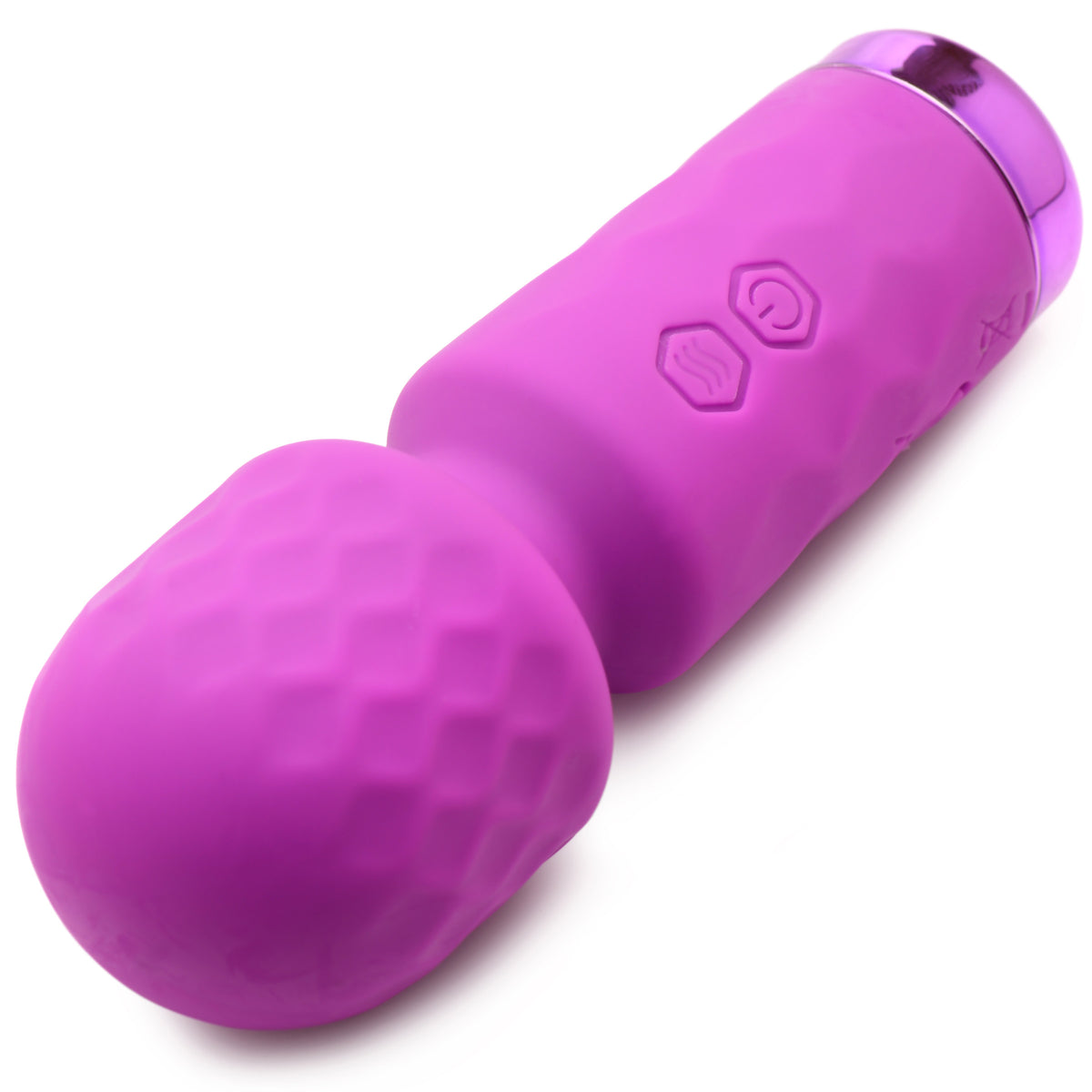 Bang 10X Mini Silicone Wand-Purple